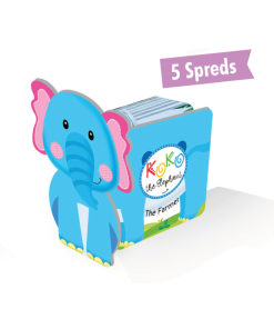 Hello Book Jungle Friends Story Board Book Koka the Elephant