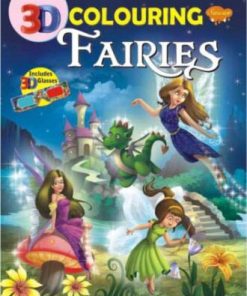 Manoj Fairies 3D Colouring Book (Includes 3D Glasses)