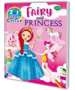 Manoj  2 in 1 Copy to Colour Fairy and Princess