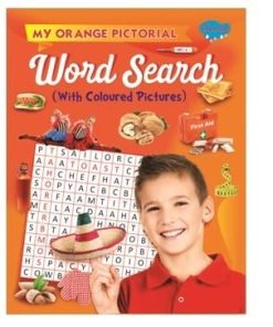 Manoj My Orange Pictorial Word Search (with Coloured Pictures)