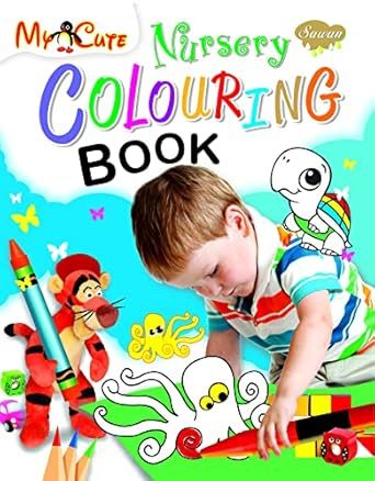 Manoj My Cute Nursery Colouring Book
