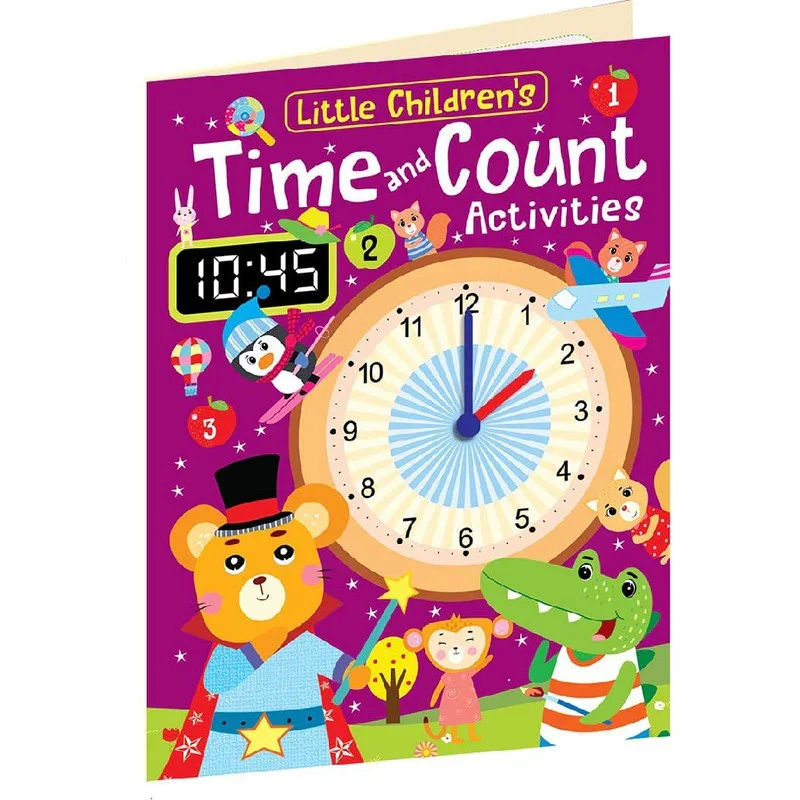 Hello Book Little Children's Time and Count Activities Book