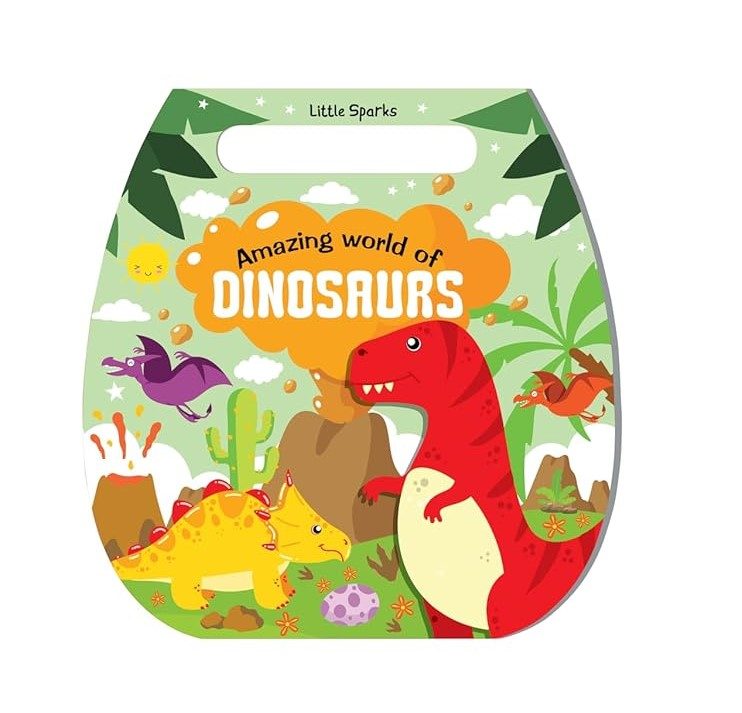Hello Book Little Sparks Amazing World of Dinosaurs Activity Book