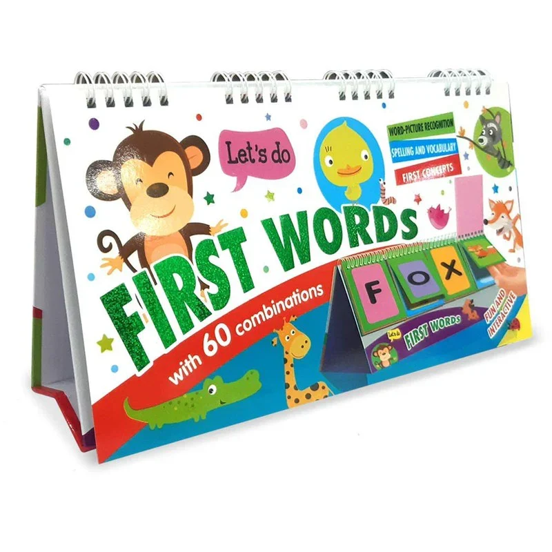 Hello Book Let's Do First Word Flip Chart (with 60 Combinations)