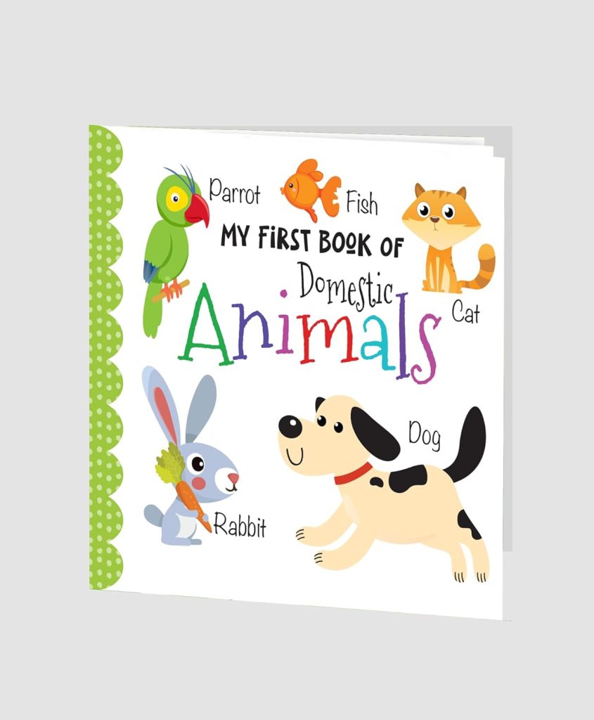 Hello Book My First Book of Domestic Animals (Board Book)