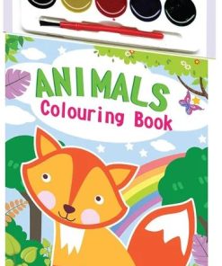 Hello Book Animals Colouring Book