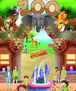 Manoj Create Your Zoo Find and Paste Stickers Activity Book