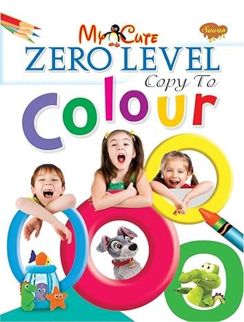 Manoj My Cute Zero Level Colouring Book