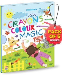 Hello Book Crayons Colour Magic (5 Books Set)