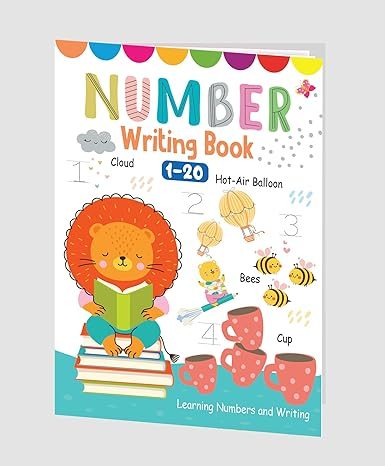 Hello Book Number Writing Book 1 to 20 (Learning Numbers and Writing)