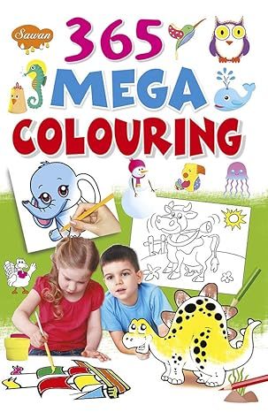 Manoj 365 Mega Colouring Book