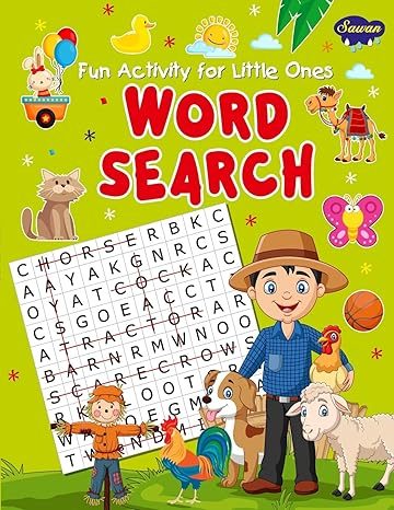 Manoj Fun Activity for Little Ones Word Search