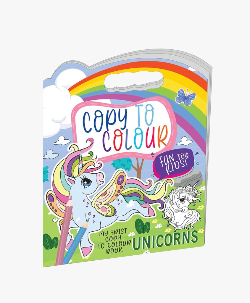 Hello Book My First Copy to Colour Unicorns (Fun for Kids)