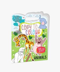Hello Book My First Copy to Colour Animals (Fun for Kids)