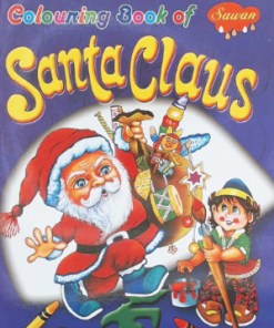 Manoj Colouring Book of Santa Claus for Children