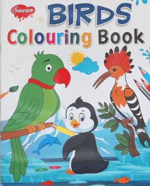 Manoj Birds Colouring Book for Children