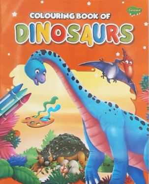 Manoj Colouring Book of Dinosaurs for Children
