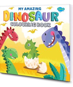 Manoj My Amazing Dinosaur Colouring Book