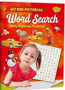 Manoj My Red Pictorial Word Search (with Coloured Pictures)