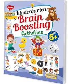 Manoj Kindergarten Brain Boosting Activities Book (Age 5+)