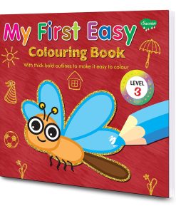 Manoj My First Easy Colouring Book Level 3 (with Thick Outline to Make it Easy to Colour)