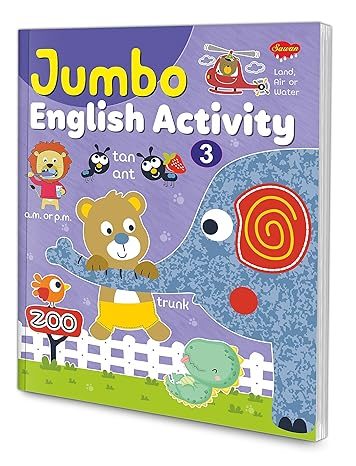 Manoj Jumbo English Activity Book 3