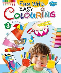 Manoj Fun with Easy Colouring Book 3