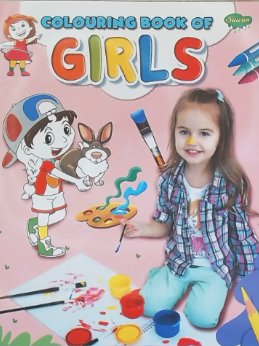 Manoj Colouring Book of Girls for Children