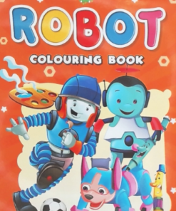 Manoj Robot Colouring Book for Children