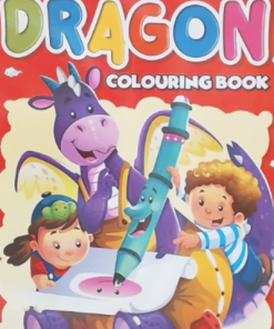 Manoj Dragon Colouring Book for Children