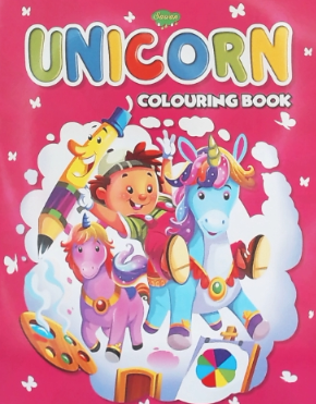 Manoj Unicorn Colouring Book for Children