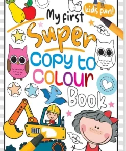 Hello Book My First Super Copy to Colour Book (Yellow)