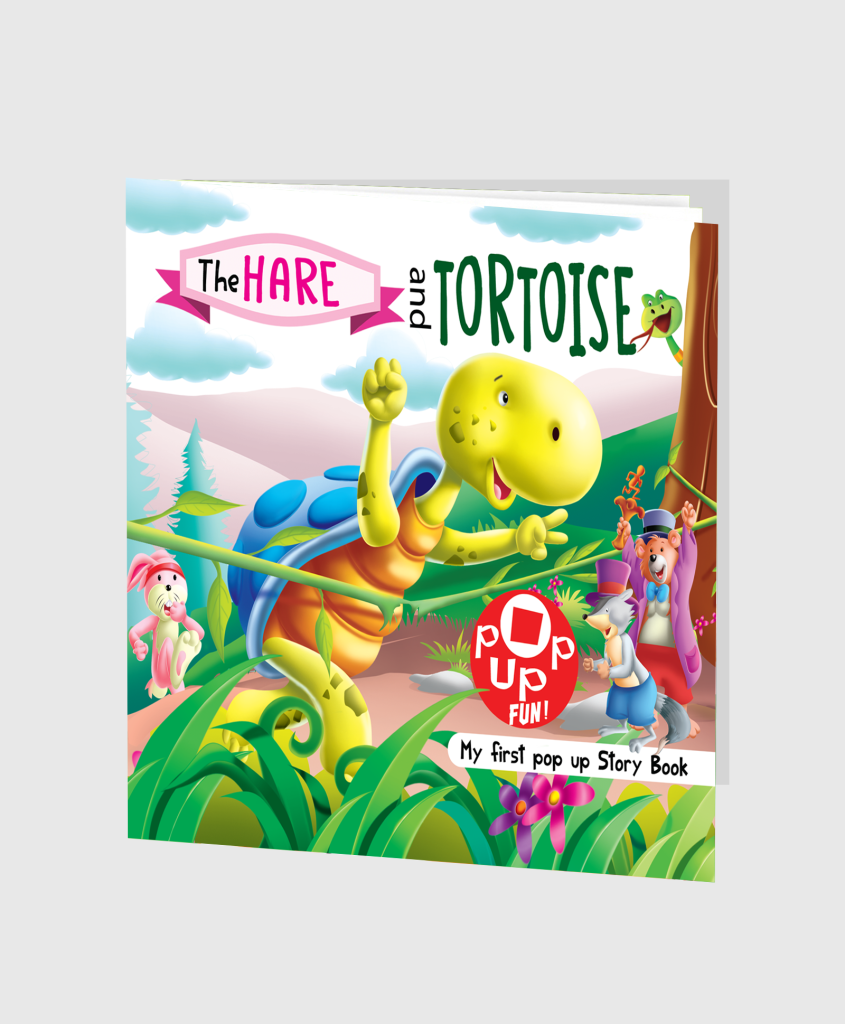 Hello Book My First Pop Up Story Book The Hare and Tortoise