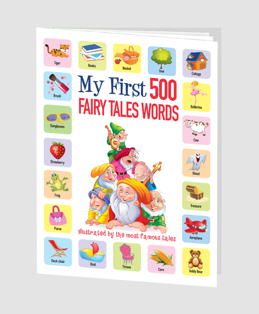 Hello Book My First 500 Fairytales Words (Picture Book)