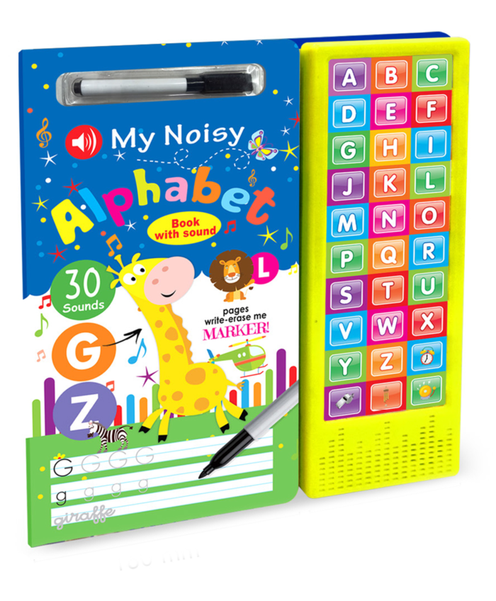 Hello Book My Noisy Alphabet (30 Clicks Sound Book)