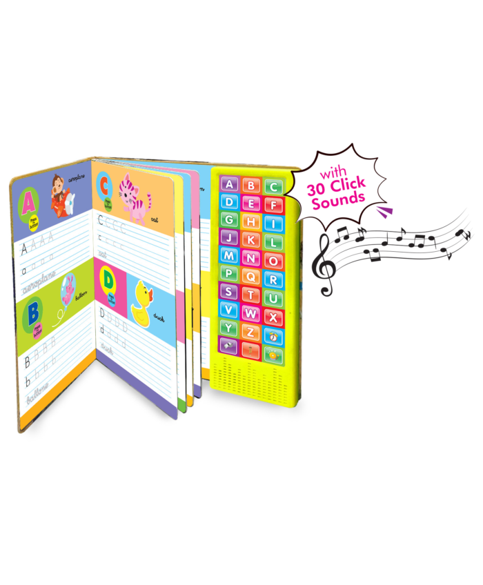 Hello Book My Noisy Alphabet (30 Clicks Sound Book) - Image 4