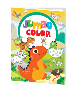Hello Book Jumbo Colour Dinosaurs