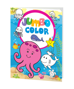 Hello Book Jumbo Colour Sea Life