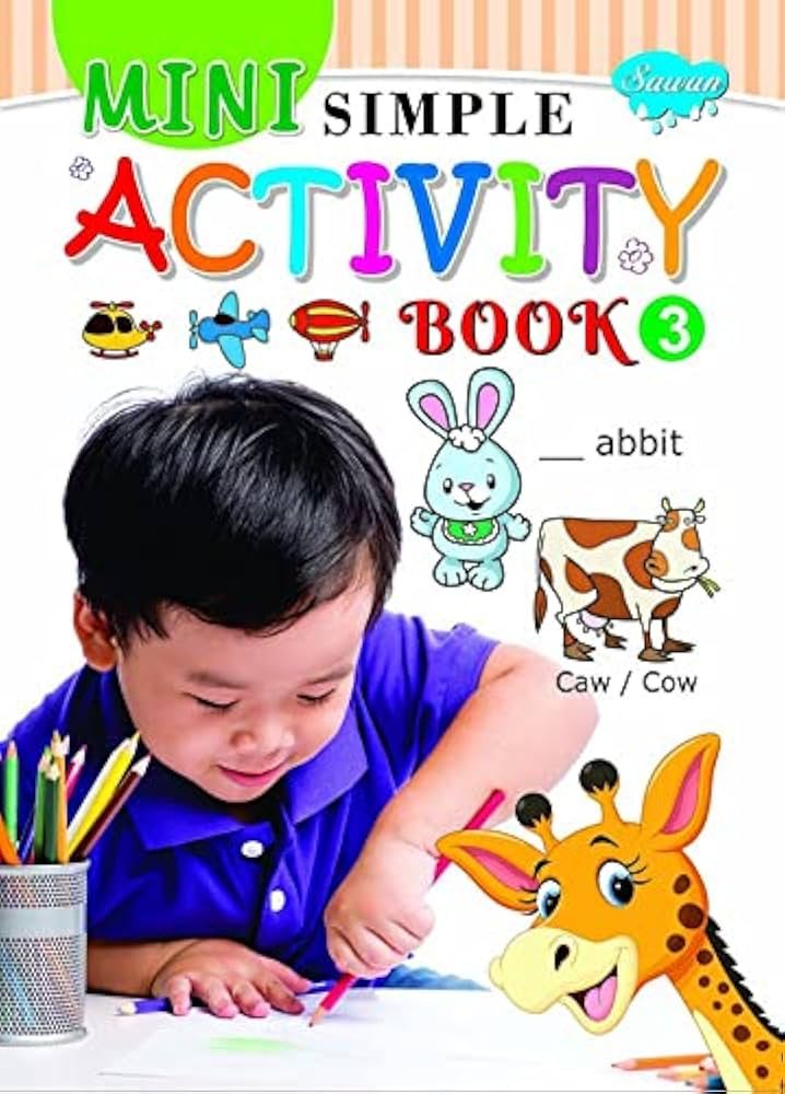 Manoj Mini Simple Activity Book 3