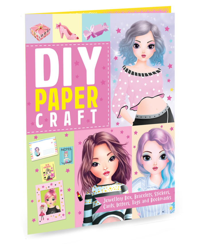 Hello Book DIY Paper Craft (Jewellery Box Bracelets Stickers Cards Letters Tags and Bookmarks)