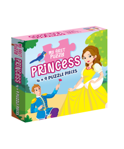Hello Book My First Puzzle Princess (4 x 9 Puzzle Pieces)