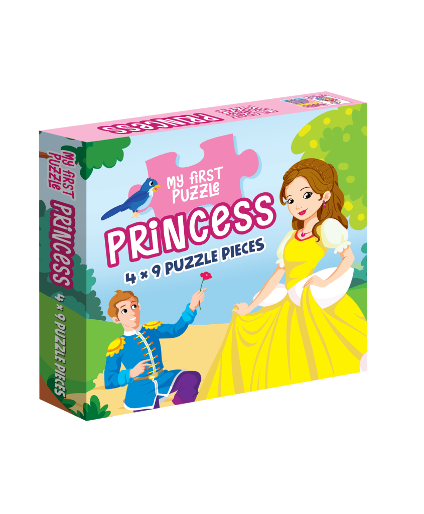 Hello Book My First Puzzle Princess (4 x 9 Puzzle Pieces)
