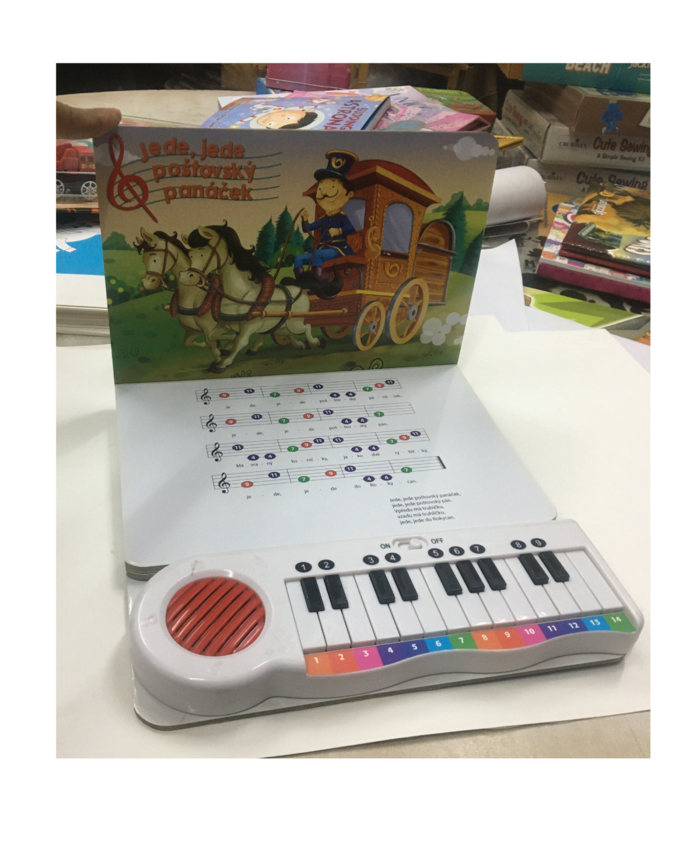 Hello Book Sing Along Nursery Rhymes (Keyboard Sound Book) (Sky Blue) - Image 5