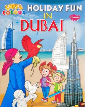 Manoj Copy to Colour Holiday Fun in Dubai