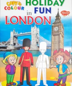 Manoj Copy to Colour Holiday Fun in London