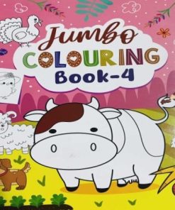 Hello Book Jumbo Colouring Book 4