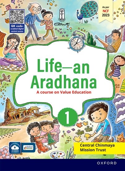 Oxford Life An Aradhana (A Course on Value Education) Class 1
