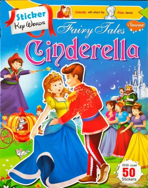 Manoj Sticker Key Words Fairy Tales Cinderella