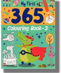 Hello Book My First 365 Colouring Book 3