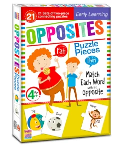 Hello Book Opposites Puzzle Pieces (Early Learning 21 Pieces of Connecting Puzzles)